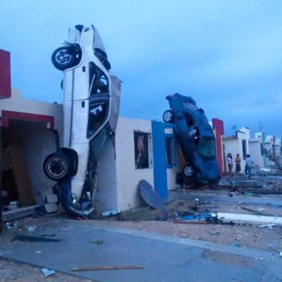  Devastador tornado azota Ciudad Acuña; 9 muertos