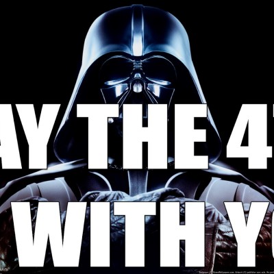  04 de mayo: Star Wars Day