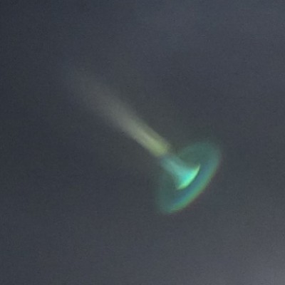  Extraña luz turquesa en el cielo intriga a holandeses
