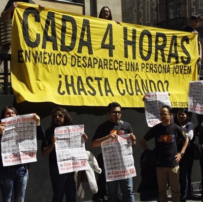  En 2015: once personas desaparecidas cada 24 horas