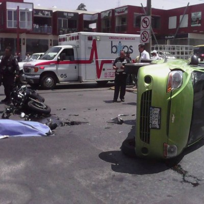  Muere motociclista en Carranza