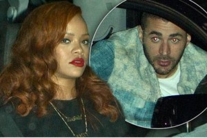  Captan de nuevo a Rihanna junto a Benzema