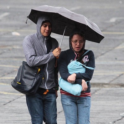  Clima lluvioso persistirá en todo el país este martes