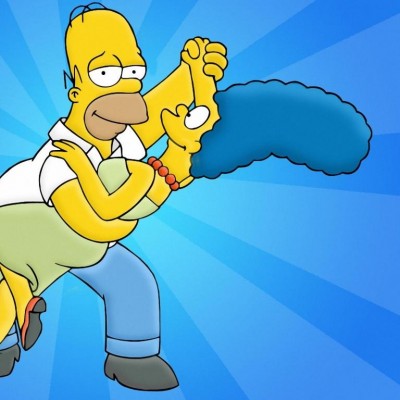  Matrimonio de Homero y Marge, sólido como una roca