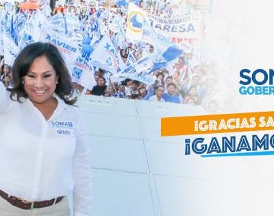 Sonia Mendoza se proclama ganadora en Facebook   
