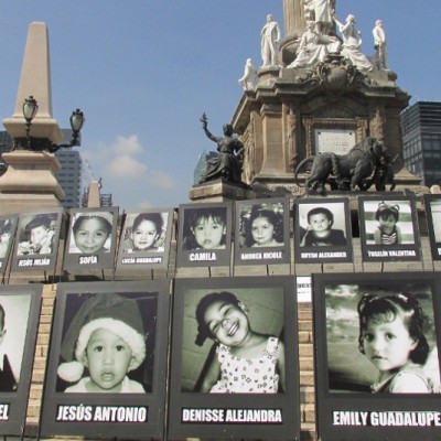  Velada en el Ángel de la Independencia a 6 años de caso ABC