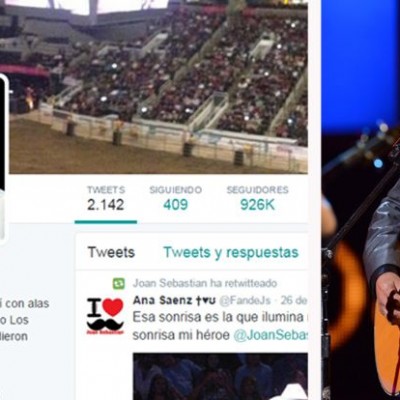  El último tuit de Joan Sebastian