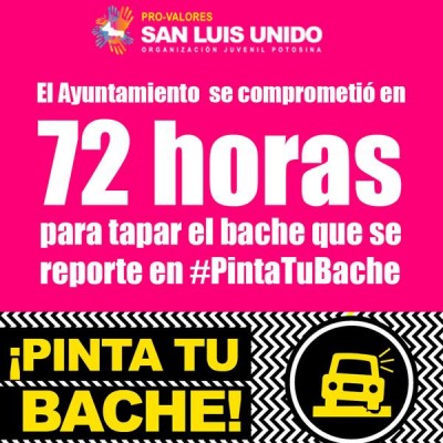  Ayuntamiento capitalino se compromete a tapar baches en 72 horas