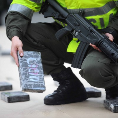  Incautan 1.5 toneladas de cocaína en Colombia. Su destino era México