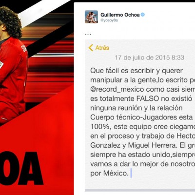  Jugadores de la Selección Mexicana lanzan #MientoComoRecord
