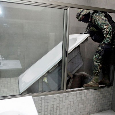  (Fotogalería) Conoce el túnel por donde huyó “El Chapo”