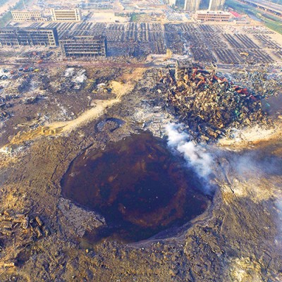  Temen en China tragedia por los químicos derivados de la explosión