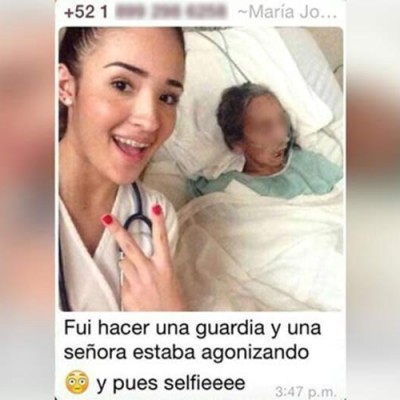  Ventilan más selfies polémicas con pacientes en hospitales