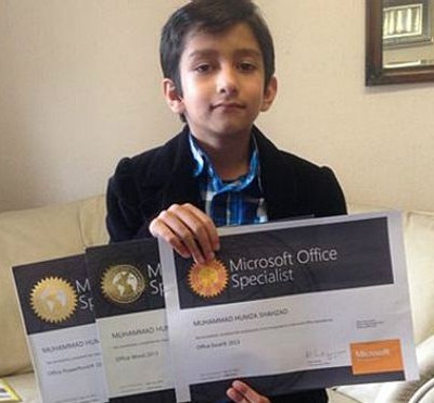  El niño prodigio de 6 años que se hizo especialista de Microsoft