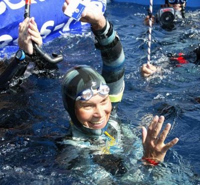  Desaparece en el mar Natalia Molchanova, la apneísta con más récords de la historia