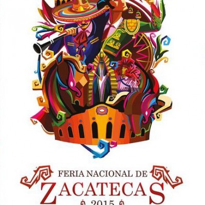  Solo con Paint, estudiante crea cartel de la Feria Nacional de Zacatecas