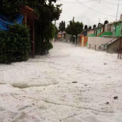  FOTOGALERÍA: Impresionante granizada en el Edomex; hay 3 muertos