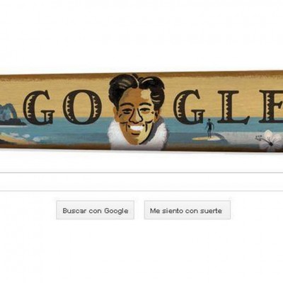  Google recuerda al padre del surf moderno