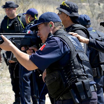  Capacitación de policías ya podrá llevarse al 100% en SLP; antes acudían a otros estados