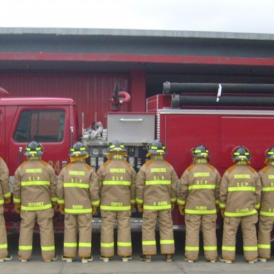  Capacitan a bomberos latinoamericanos en SLP