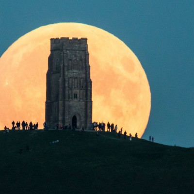  Superluna y eclipse: un fenómeno que no se repetirá hasta 2033 (FOTOS)