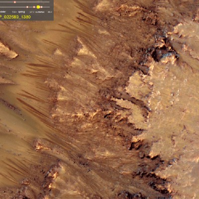  Confirma la NASA existencia de agua en Marte