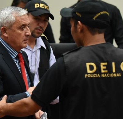  Envían a prisión a Otto Pérez