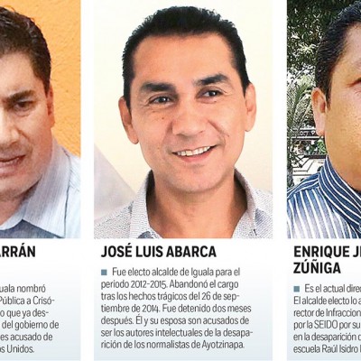  Recontratan a jefe policial de Abarca; fue cesado en Iguala en 2013