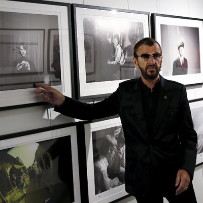  Ringo Starr exhibe sus fotos en la National Portrait Gallery