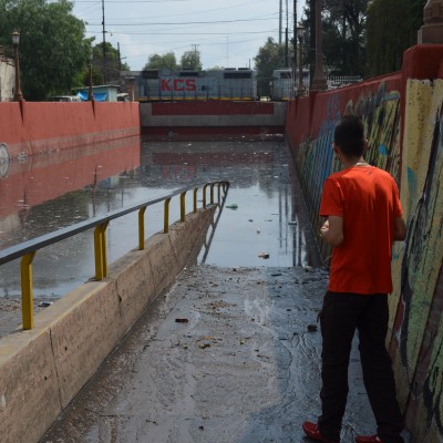  Por primera vez en 32 años, agua alcanzó 5 mts de altura…