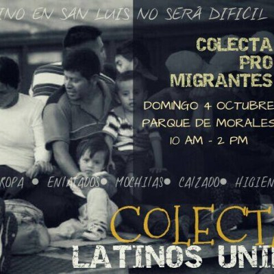  Invitan a colecta “Latinos Unidos” en pro de migrantes en SLP