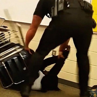  (Video) Indigna violenta detención de alumna afroamericana en EU