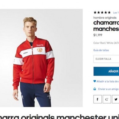  Error de Adidas enfurece a fanáticos del Manchester United