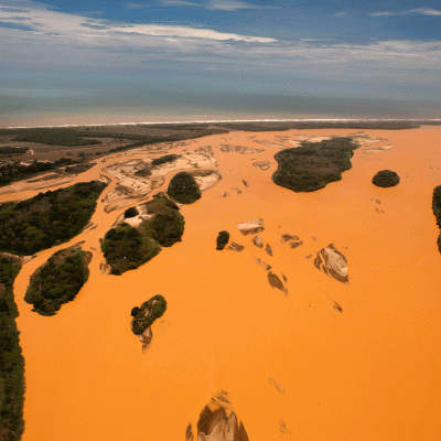  Encuentran arsénico y mercurio en río de Brasil tras accidente en represa