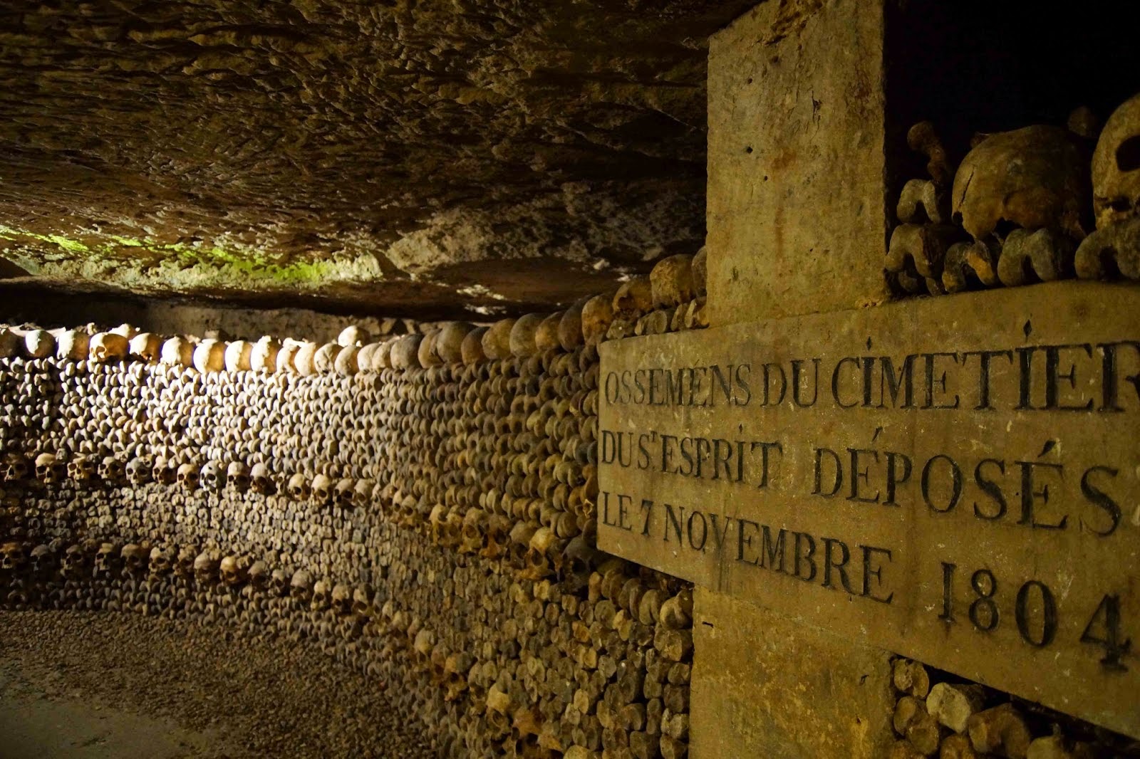 Las catacumbas de París un recorrido