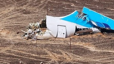  Una bomba derribo el avión ruso
