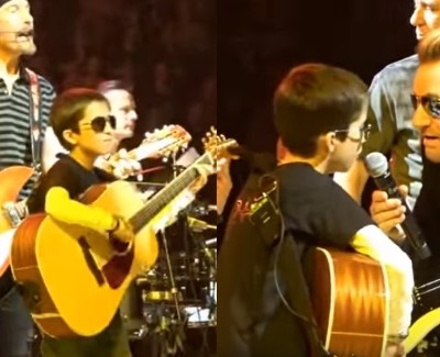  El niño mexicano que canta con U2 en el mundo