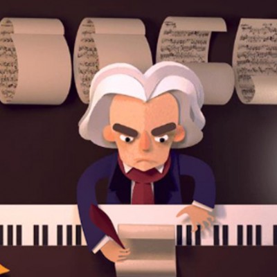  Google recuerda con ‘doodle’ a Beethoven