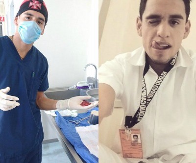  Enfermero publica fotos de cirugía y se burla de paciente