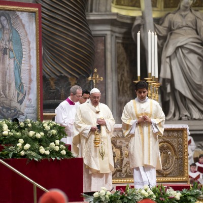  “Por criterio, si no fuera por la Virgen de Gpe, no habría ido a México”: Papa Francisco