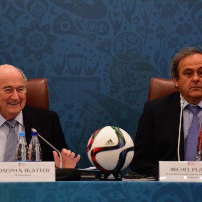  Blatter y Platini, fuera del mundo del futbol por ocho años