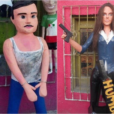  Salen a la venta piñatas de ‘El Chapo’ y Kate del Castillo