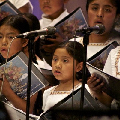  Niños músicos mixes amenizarán misa del Papa en Chiapas