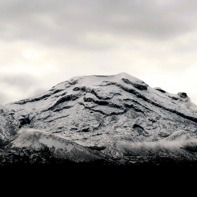  Advierten nevadas en el centro del país y en 4 entidades del norte