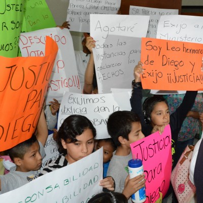  Mamá de Diego anuncia protestas y queja ante la CNDH