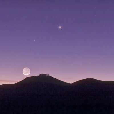  Trío Cósmico hasta el 9 de enero: Luna, Venus y Saturno