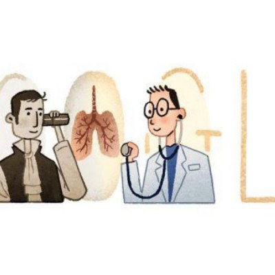  Google celebra y hace homenaje en su buscador al creador del estetoscopio