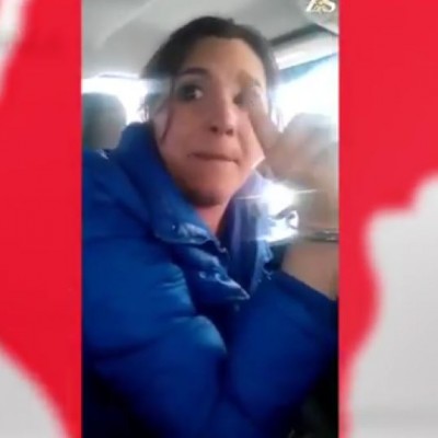  (Video) #LadyTaxi: la sobrina de edil que amenaza ebria a policías