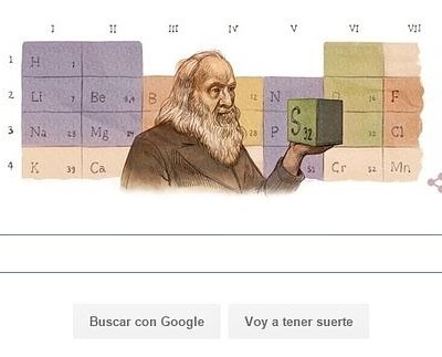  Google homenajea al padre de la tabla periódica