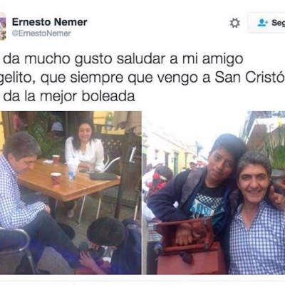  Funcionario que presumió foto de niño boleando sus zapatos, nuevo titular de Profeco